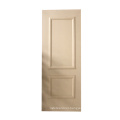 GO-B1a  America double doors white primer modern smooth pre hung door skin Moulded hdf doors wood